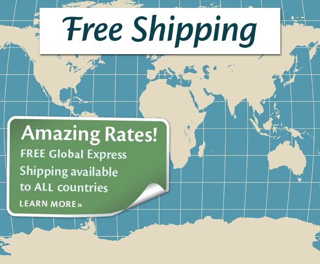 Free International Express Shipping